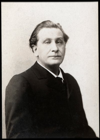 Porträt von François Coppée (1842-1908), französischer Dichter und Romanautor von French Photographer